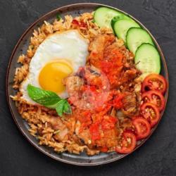 Nasi Goreng Special   Ayam Geprek