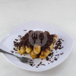 Pisang / Tape Bakar Cokelat