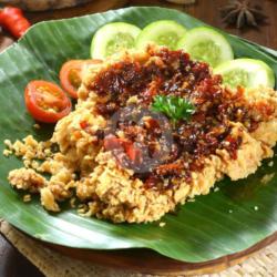 Ayam Geprek Sambal Hitam(kecap)