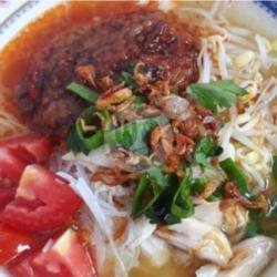 Soto Ayam Tauco Special Khas Brebes   Nasi Putih Pulen