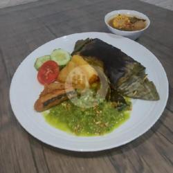 Nasi Bakar Lele Cabe Ijo