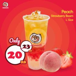 Peach Strawberry Boom -fruit Tea