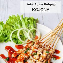 Sate Ayam Bulgogi Kojona ( 10 Tusuk Full Daging )