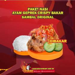 Paket Nasi Crispy Bakar Original