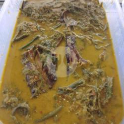 Gulai Pakis Ikan Salai Patin