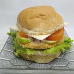 Burger Chicken   Keju Slice