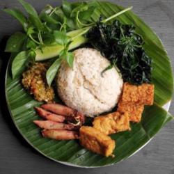 Nasi Liwet   Cumi Asin