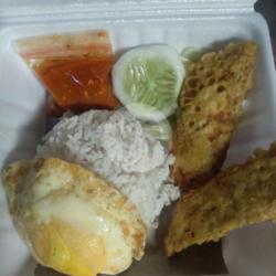 Nasi Telor Ceplok Tempe