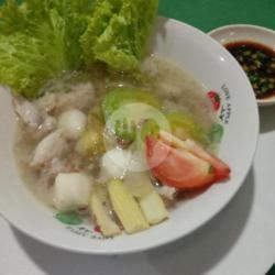 Paket Nasi Sop Ikan Tenggiri Seger Mantep