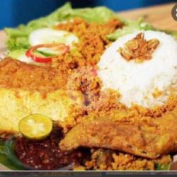 Paket Ayam Kremes Sambel Korek