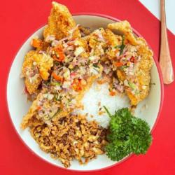 Geprek Ayam Sambal Matah