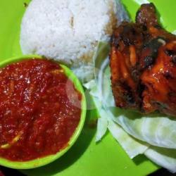 Nasi Ayam Panggang Bumbu Merah.