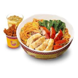 Set 7 Lamian Bbq Combo Bebek Panggang