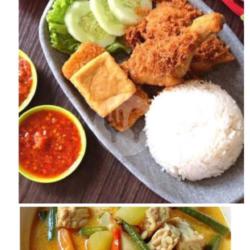 Paket Ayam Goreng Empuk  Sayur Lodeh