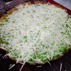 Martabak Keju Pandan Spesial.