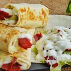 Kebab Sosis Mozarella Sedang