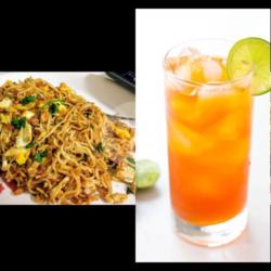 Mie Goreng Spicy   Lemon Tea