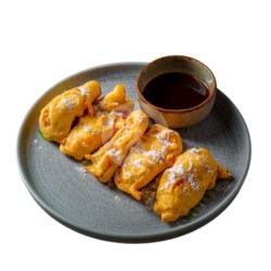 Fried Banana With Plum Sugar