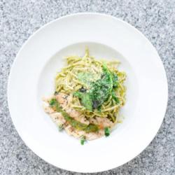 Chicken Pesto Spaghetti