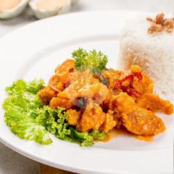 Nasi Ayam Telur Asin