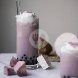 Milk Boba Taro Float Vanilla/strawberry/coklat