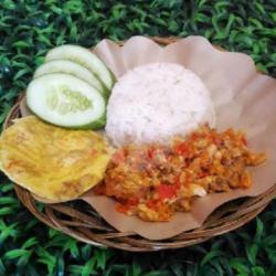 Nasi Ayam Geprek Dadar