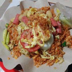 Nasi Goreng Jawa Sosis Goreng / Pedas, Tidak Pedas