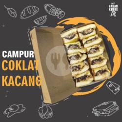 Campur Coklat Kacang ( Bakar/kukus )