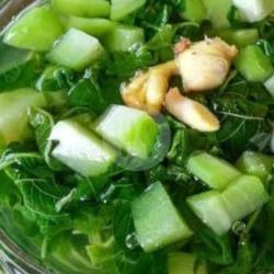 Sayur Bayam Bening Mix Max  Dadar Jagung 2biji Tdk Dpt Sambel