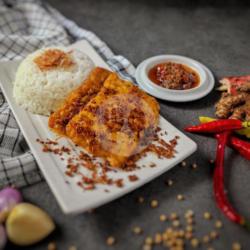 Nasi Tempe Goreng Ungkep