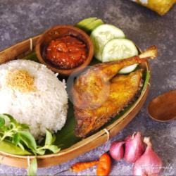 Lalapan Bebek Goreng(tanpa Nasi)