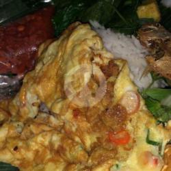 Nasi Tempong Ayam (dada) Special Telor