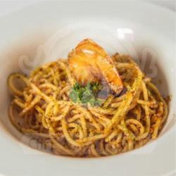 Spaghetti Aglio Olio Prawn