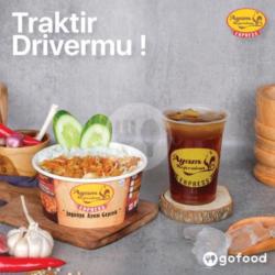 Traktir Drivermu: Paket Geprek   Sweet Ice Tea