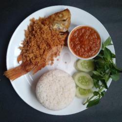 Nasi Nila Kremes Sambel Pecel