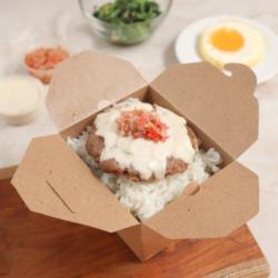 Beef Hamburg Rice Box