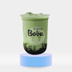 Greentea Boba Milk