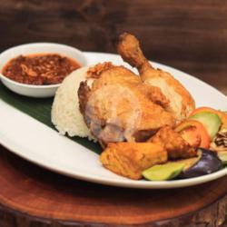 Nasi Ayam Penyet Sambal Dadakan