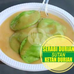 Serabi Pandan Kuah Durian