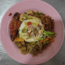 Nasi Sayur Medan ( Telor/perkedel)