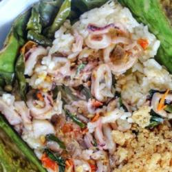 Nasi Bakar Cumi