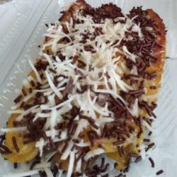 Pisang Bakar Coklat Serut   Keju