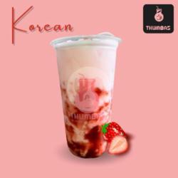 Korean Strawberry Milk