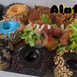 Donat Mix Abon Sosis   Suka-suka