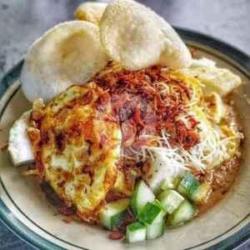 Ketoprak Taburan Kacang Tanah Telur Setengah