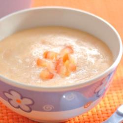 Bubur Bayi Wortel Ikan Gindara Makanan Bayi Pendamping Asi Usia 6 - 24 Bulan