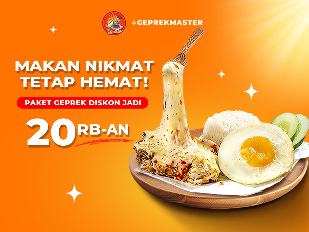 Ayam Geprek Master, Cempaka Putih - GoFood