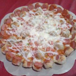 Pizza Ring Sosis Meat Ball