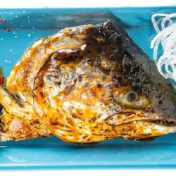 Salmon Head Honey Sauce