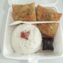 Nasi Martabak Ayam   Sambal Kecap